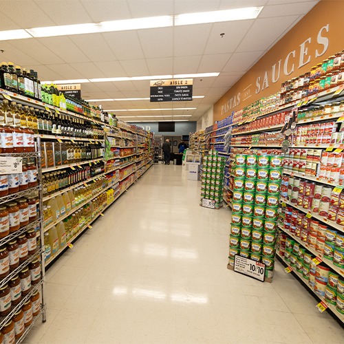 Extensive Food Image Library Adams Deep River Pasta & Sauces Aisle