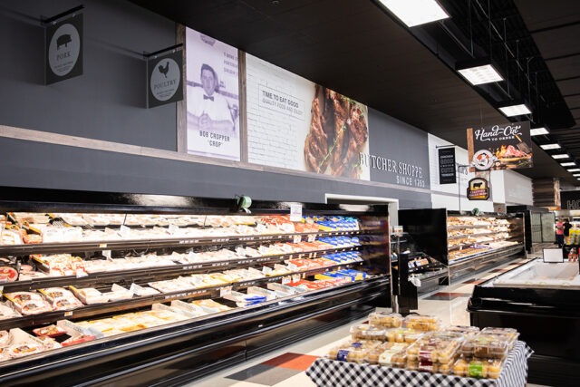 Advertising & Marketing Services - Butcher section of a Grocery Store